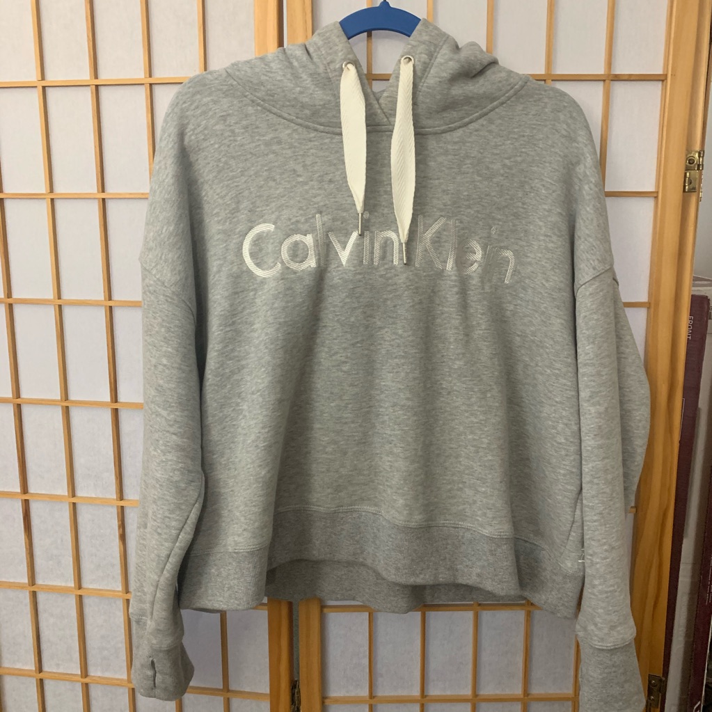 Calvin Klein Women’s Active Cropped Hoodie Xl